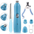 Pet Electric Nail Grinder Manicure Tool Set Usb Cat Dog Automatic Claw Grinder Nail Clipper