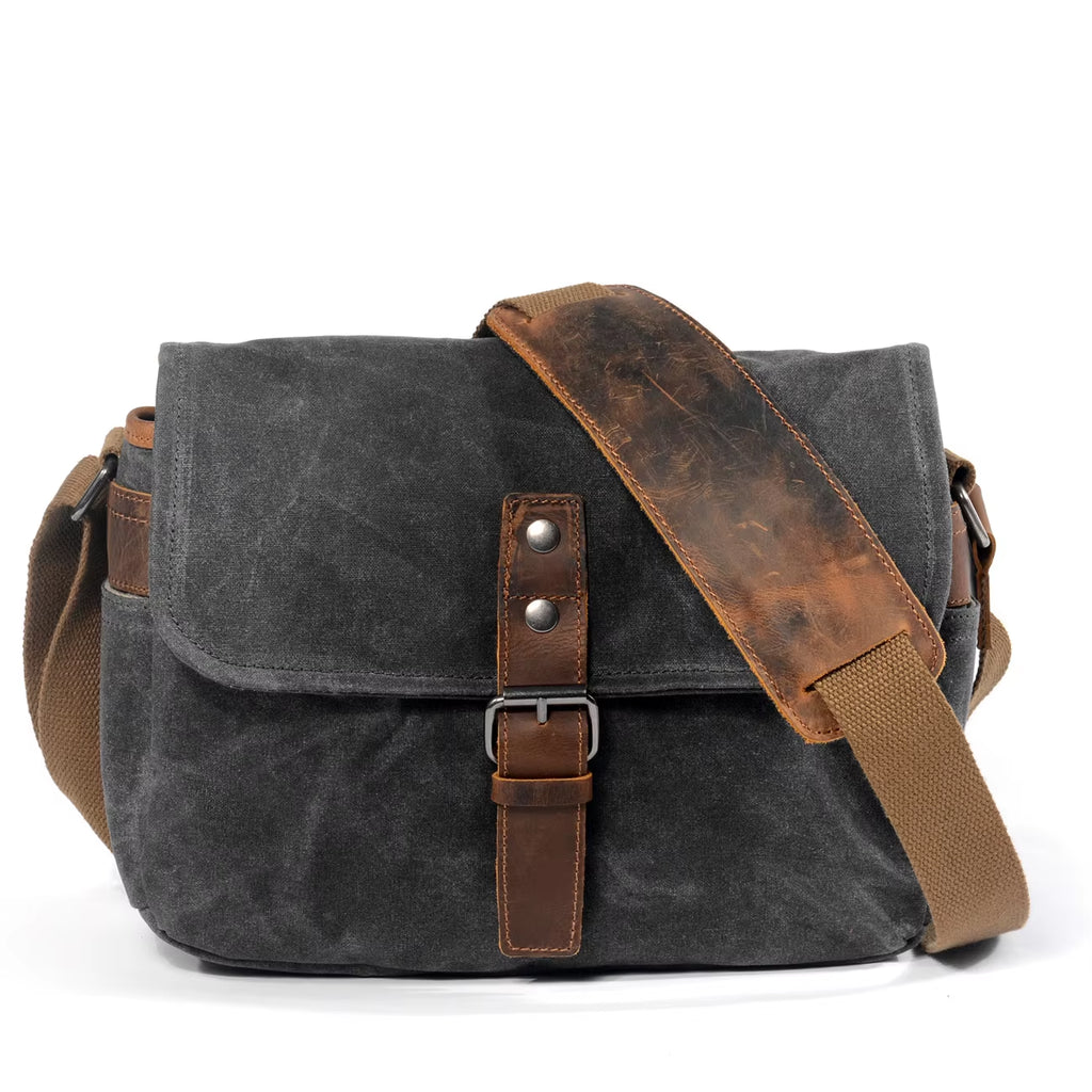 Outdoor Travel Camera Bag Digital SLR Professional SLR Photography Bag Batik Canvas Waterproof Micro Shoulder Bag