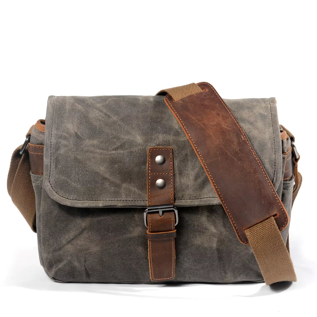 Outdoor Travel Camera Bag Digital SLR Professional SLR Photography Bag Batik Canvas Waterproof Micro Shoulder Bag