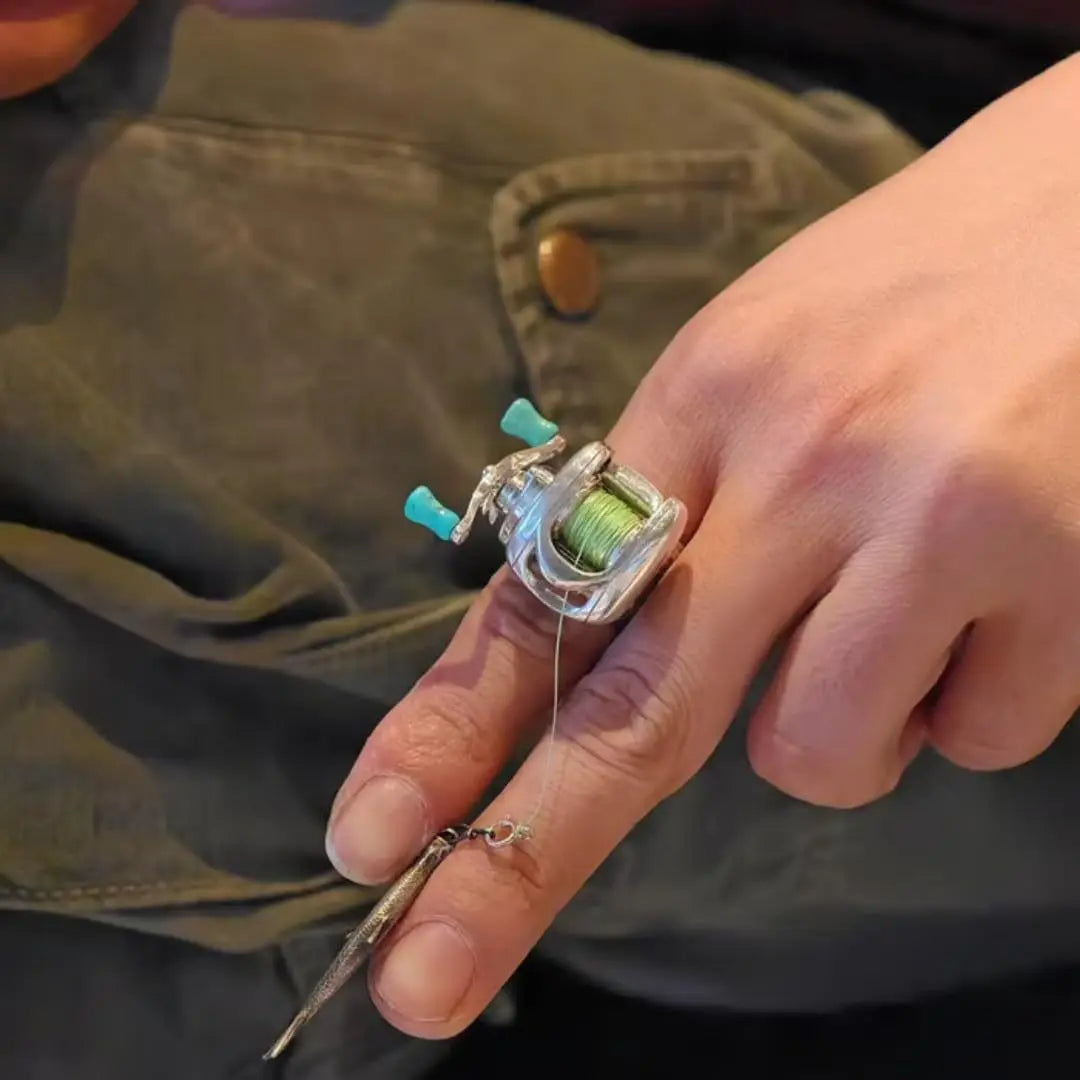 Mini Fishing Reel Jewelry