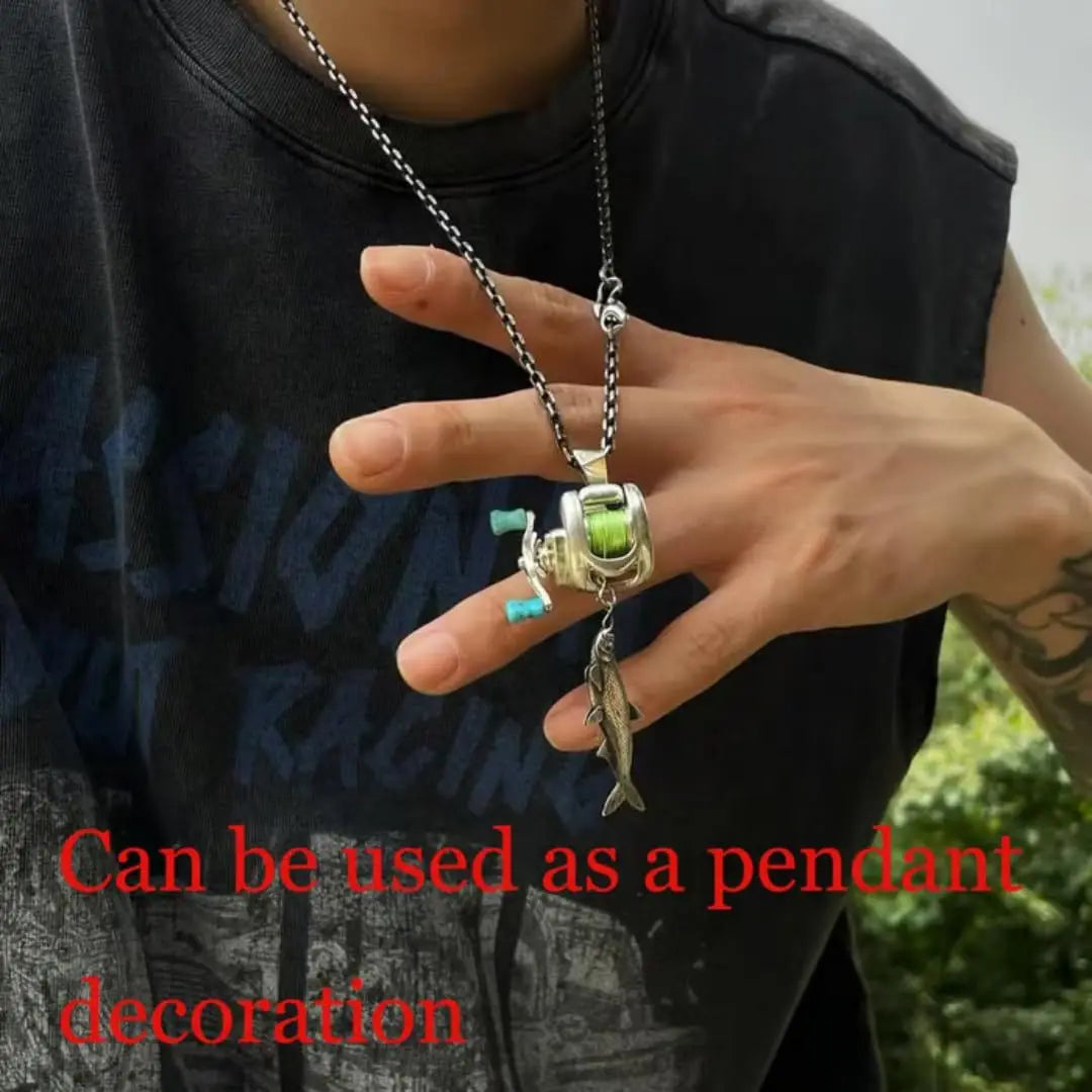 Mini Fishing Reel Jewelry